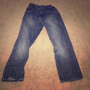 Wrangler Navy Blue Jeans - Size 8 Youth